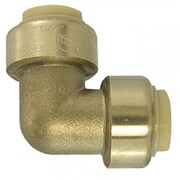 AMERICAN IMAGINATIONS 1 in. x 1 in. Lead Free Brass Push-Fit 90 Elbow AI-35086